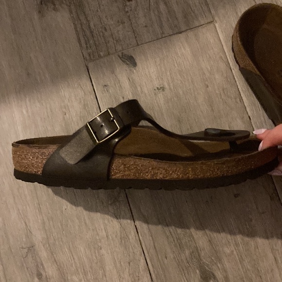 Mocha Birkenstocks size 37 - Picture 2 of 3